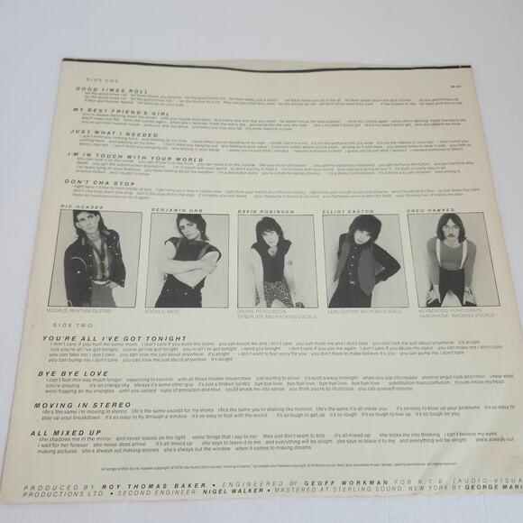 The Cars Lot Of 2 Vinyl Albums Panorama 1980 Self Titled 1978 Pre-Owned - Picture 7 of 15